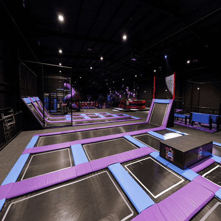 selection of indoor trampolines