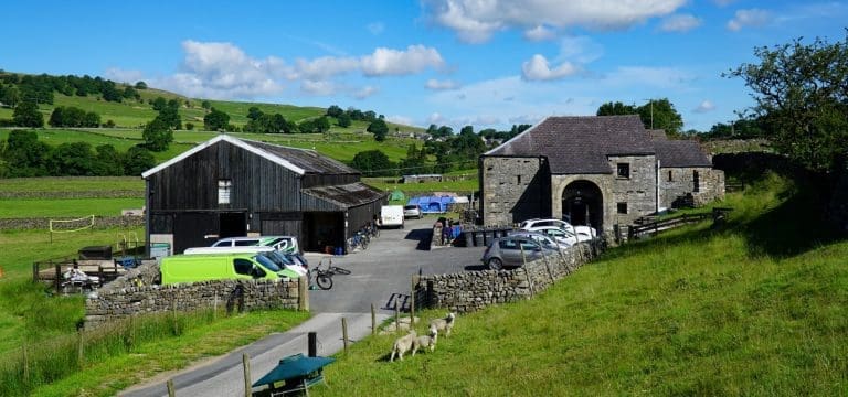 a farm located in the Yorkshire dales