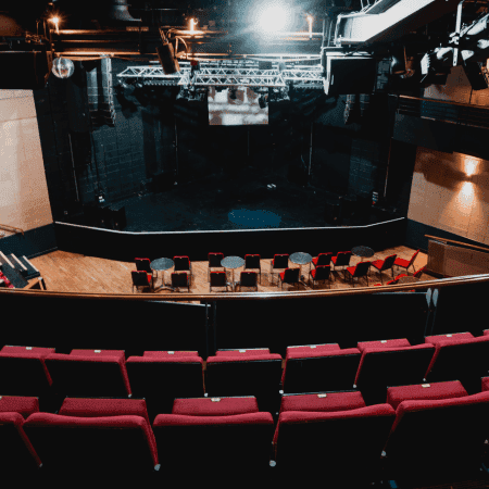 interior stage at arts centre Stockton