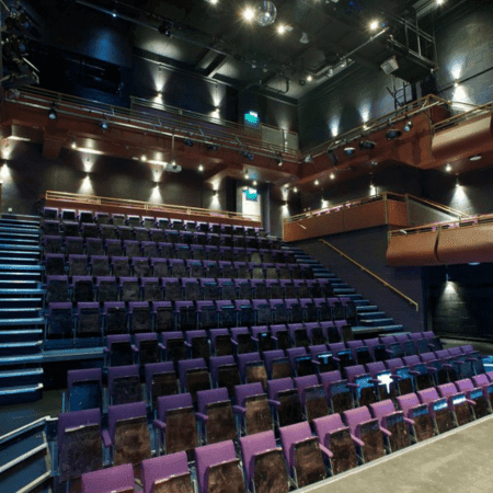 seating area for indoor stage at Stockton arts centre