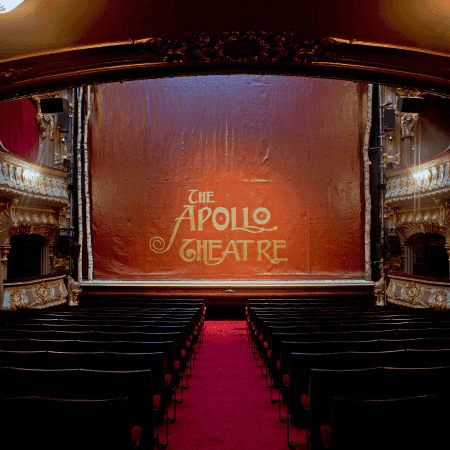 Apollo theatre internal stage shot