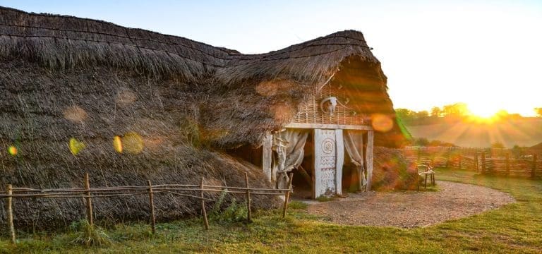 Celtic farm hut