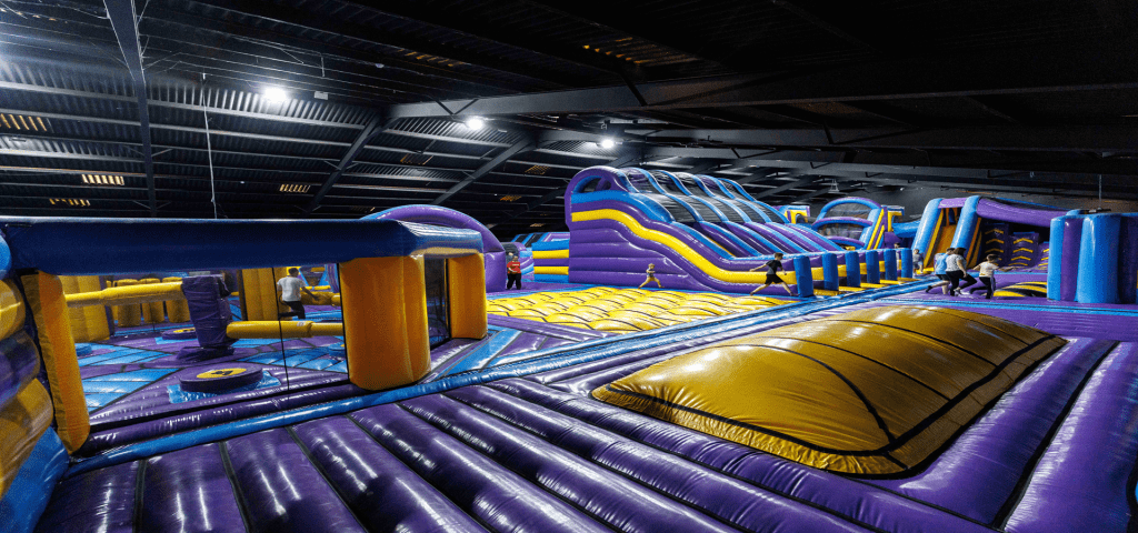 AirThrill Indoor Inflatable Adventure Park Perth 8 inflatable assault course