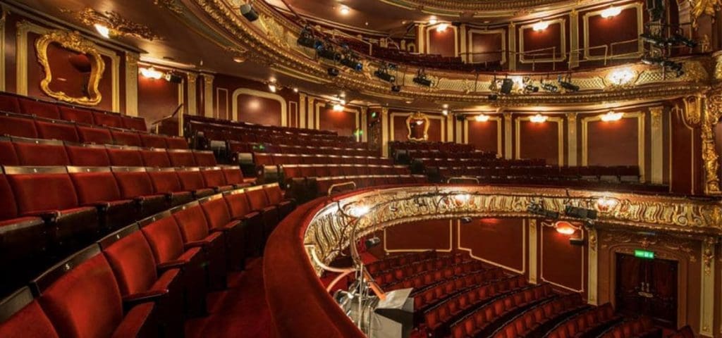 Apollo Theatre London 6 internal seating area of the Apollo Theatre London