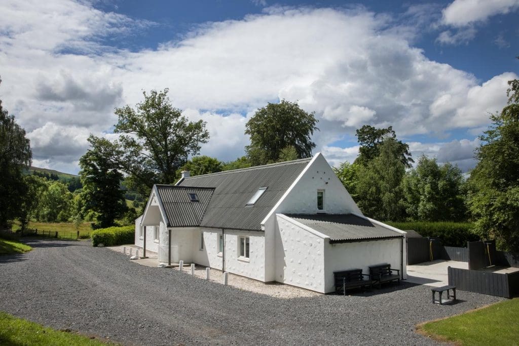lodge building in Scotland